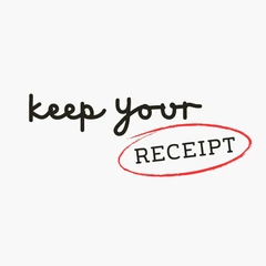 Keep Your Receipt